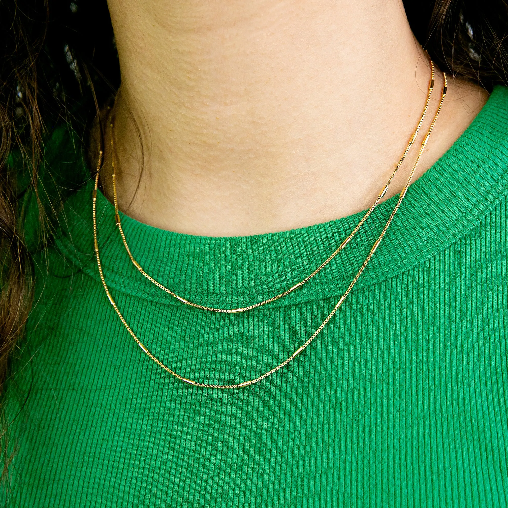 Alba Bar Chain Necklace