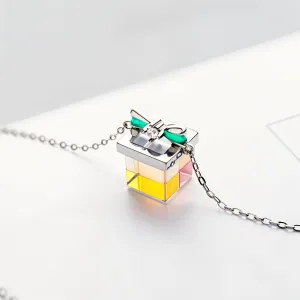 Alluring Bling Box Pendant