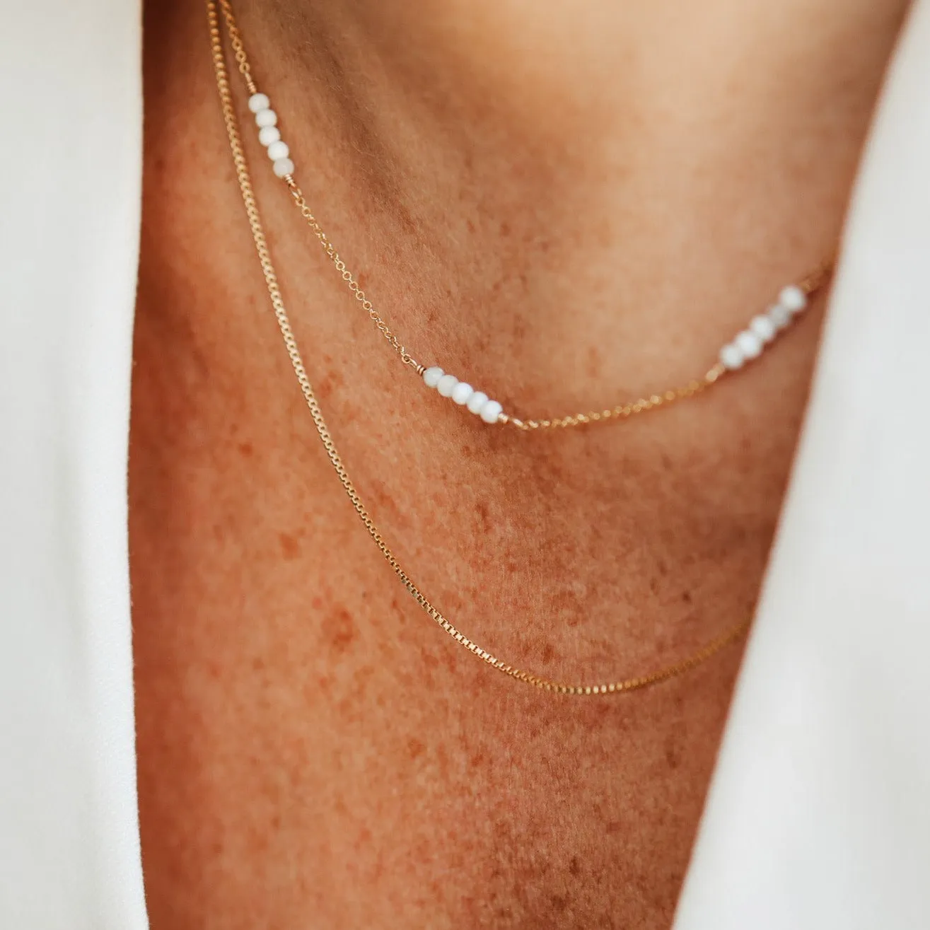 Aria • Layering Box Necklace