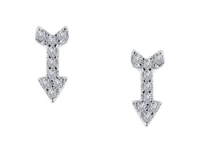 Arrow Stud Earrings E0316CLP