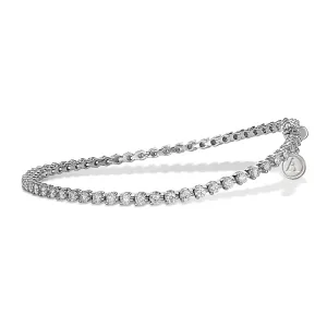 Aura Tennis Bracelet 1.51ct - 1.70ct | White Gold