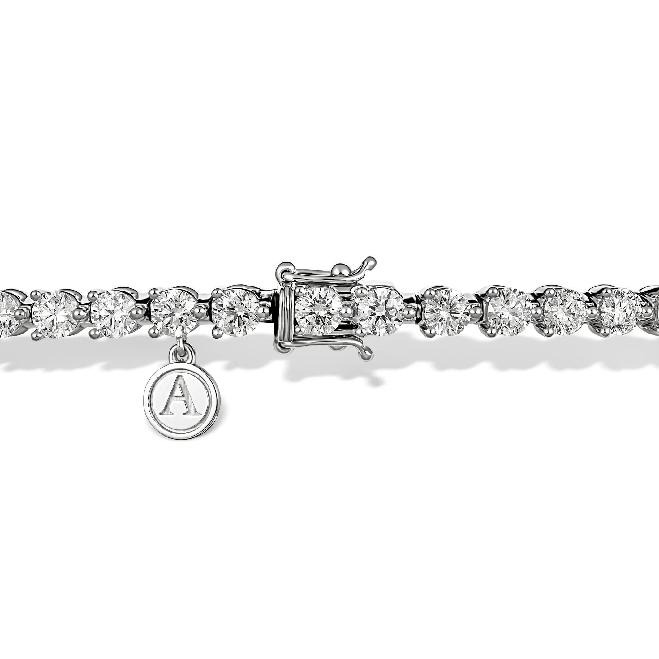 Aura Tennis Bracelet 6.12ct - 6.80ct | Yellow Gold