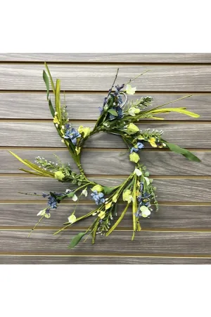 Blue Cornfield Candle Ring