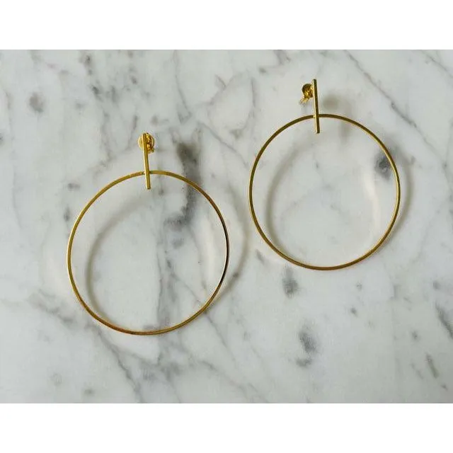 CEO Hoop Earrings