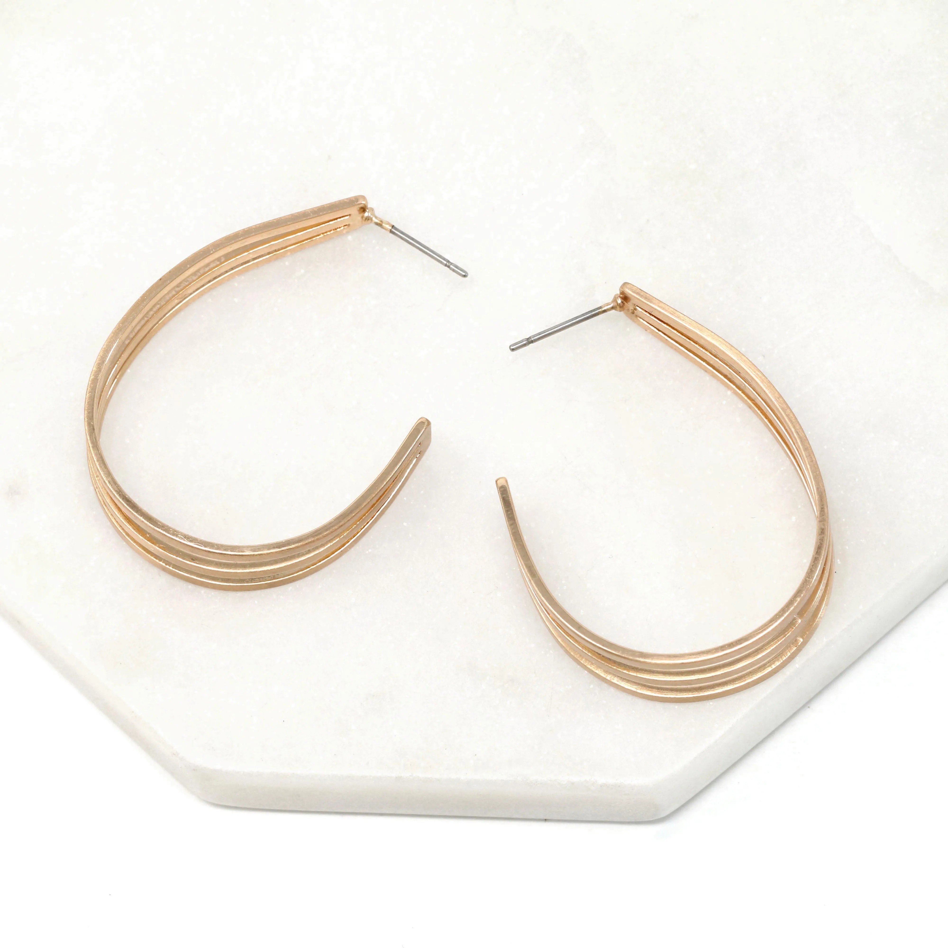 Chic Layered Hoop Earrings