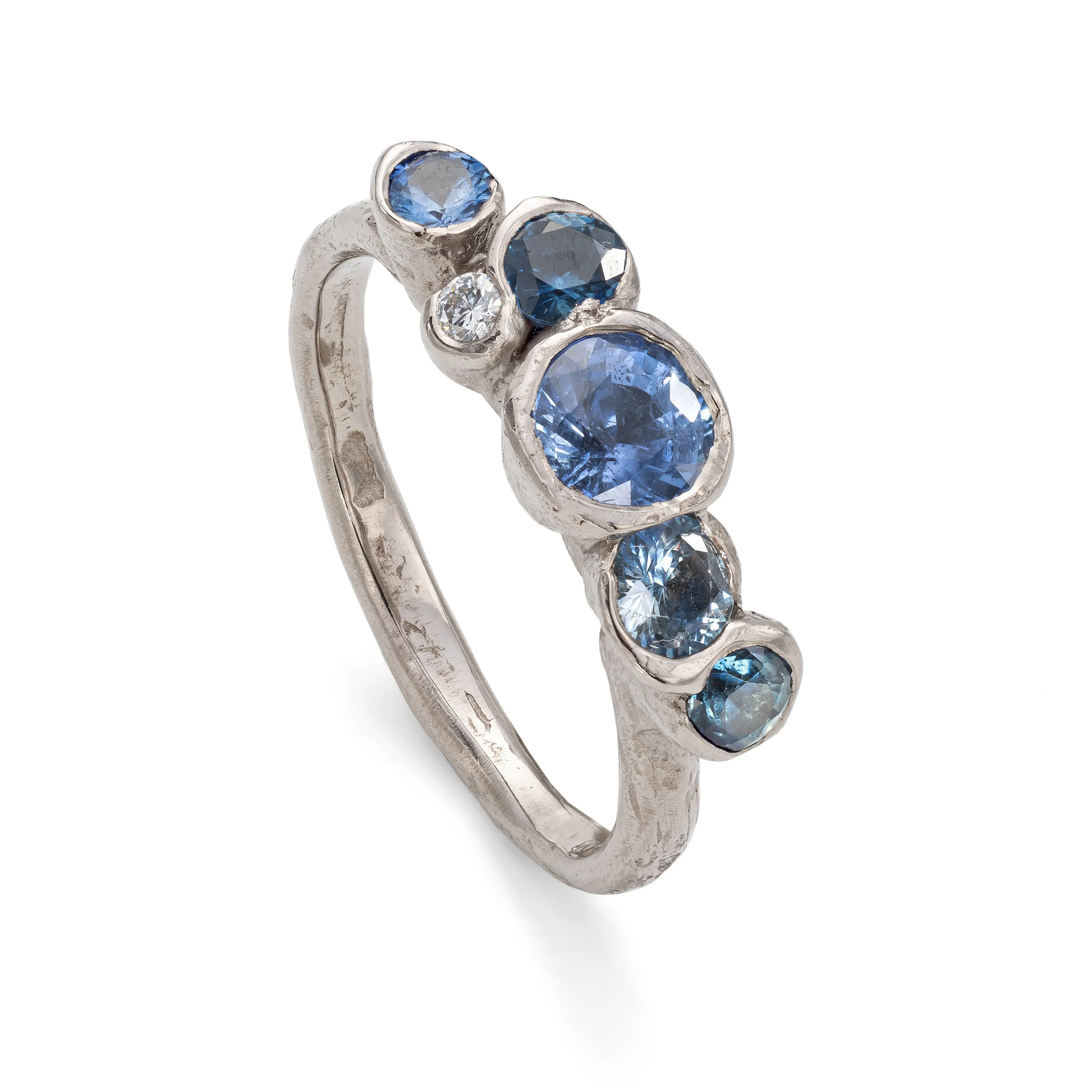 Cold Water Sapphire Nori Ring