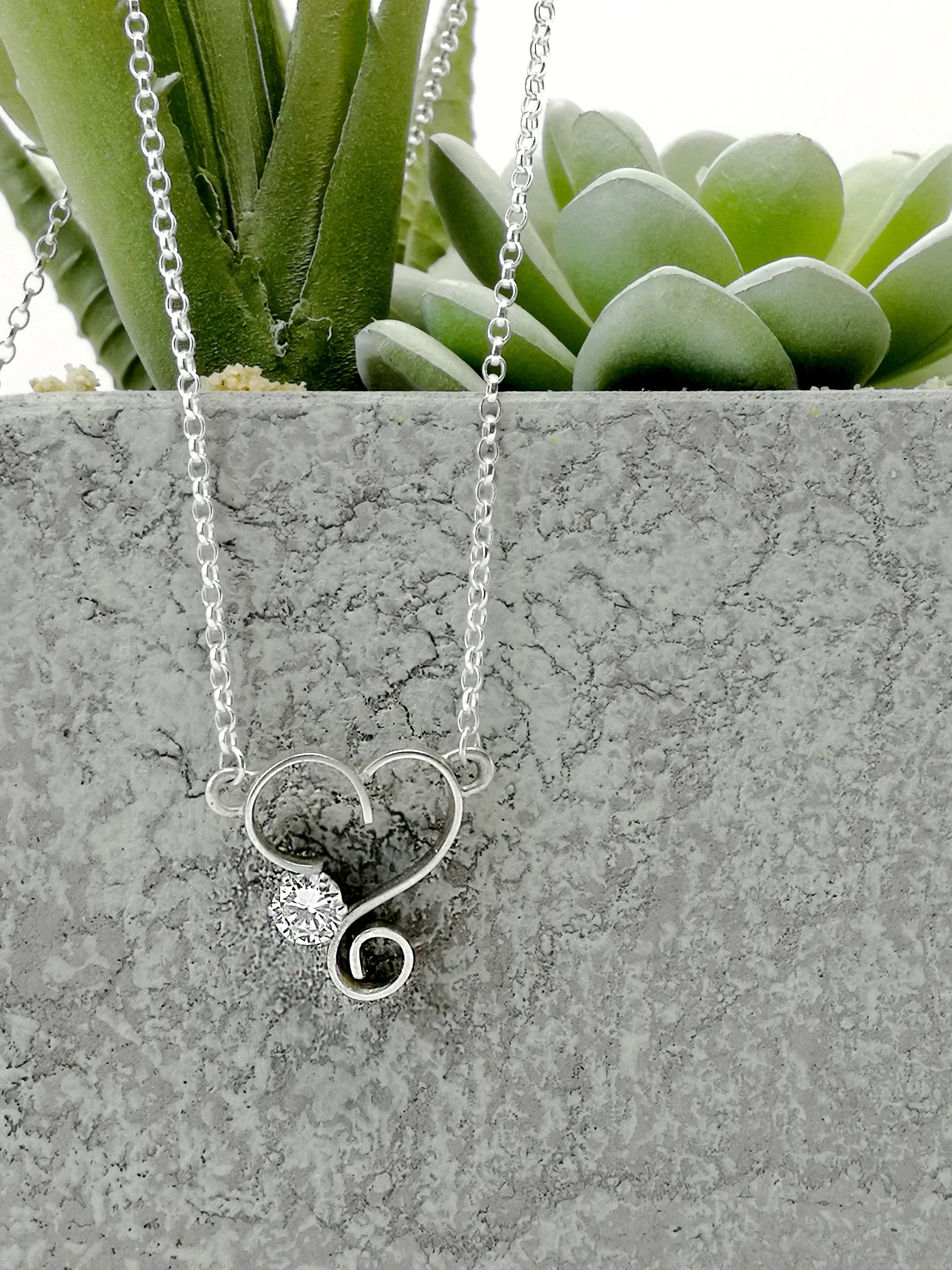 Delicate Love Heart Necklace