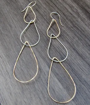 Geometric Chandelier Earrings