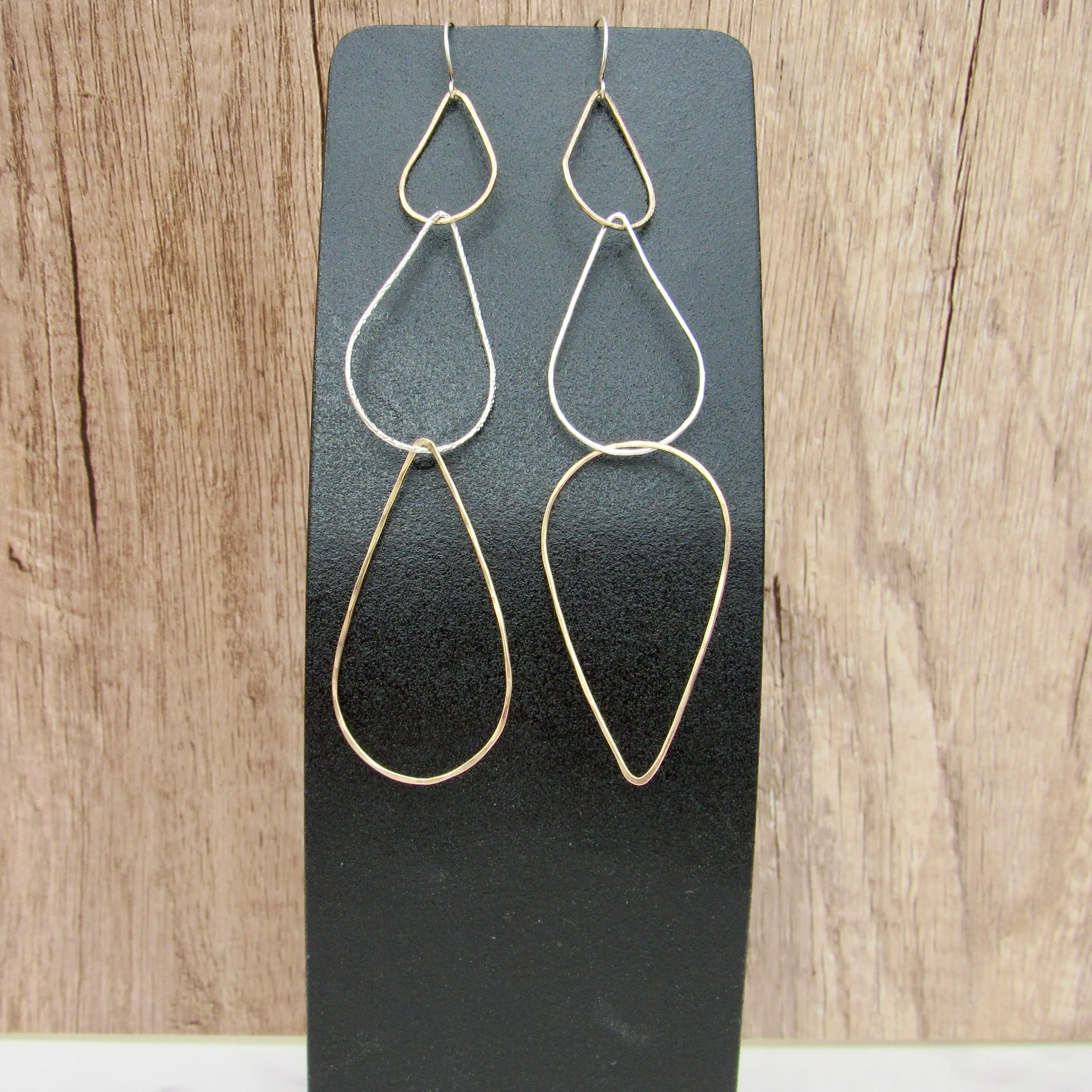 Geometric Chandelier Earrings