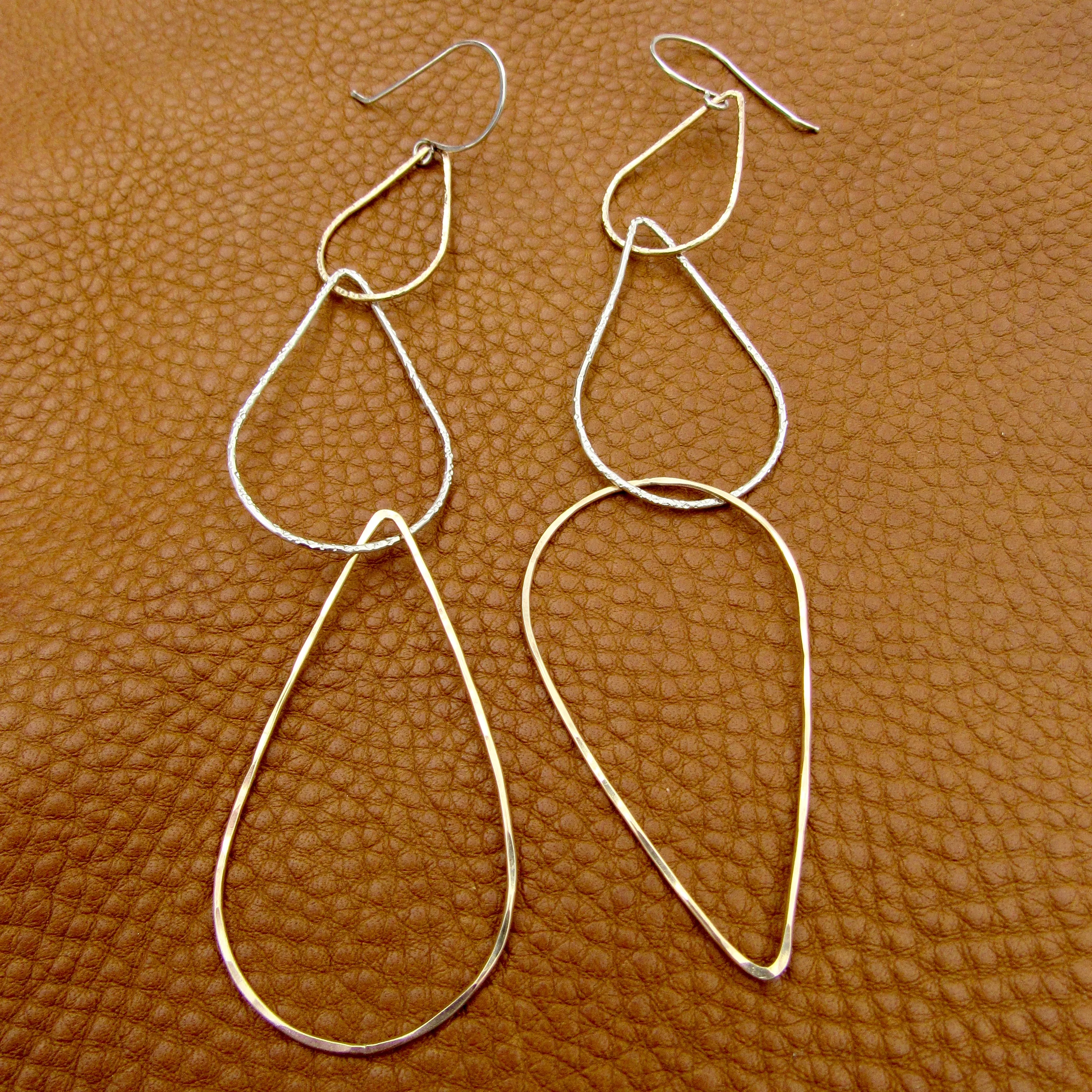 Geometric Chandelier Earrings