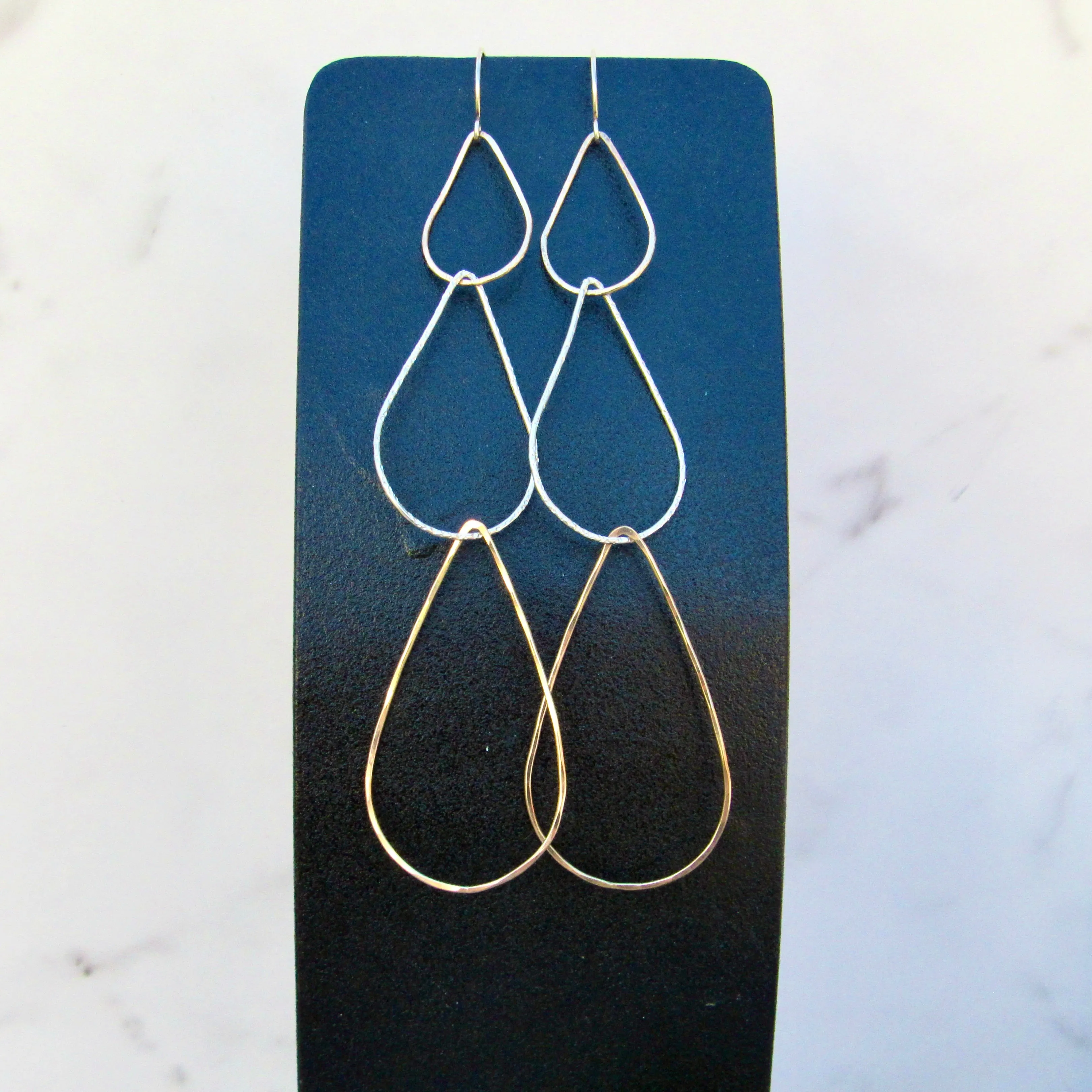 Geometric Chandelier Earrings