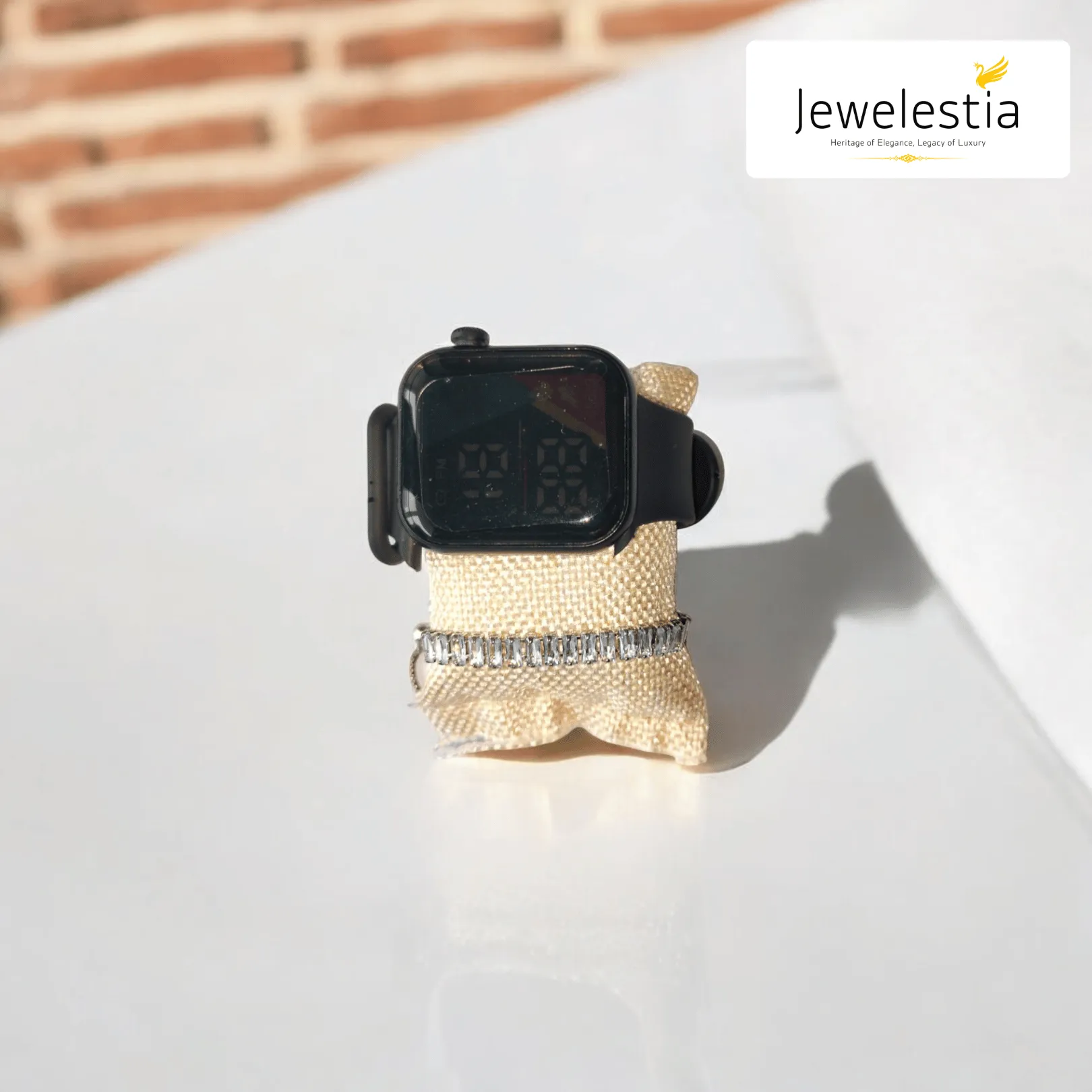 Jewelestia Digital Elegance Bracelet and Watch