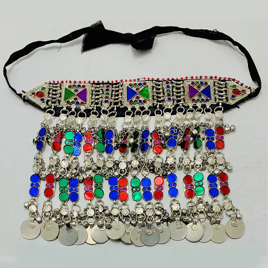 Multicolor Nomadic Gypsy Choker Necklace