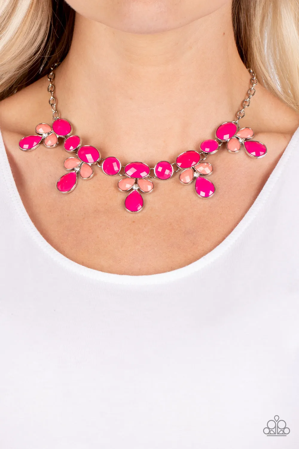 Necklaces Midsummer Meadow - Pink N206