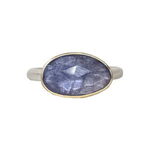 Rose Cut Tanzanite Ring by Heather Guidero