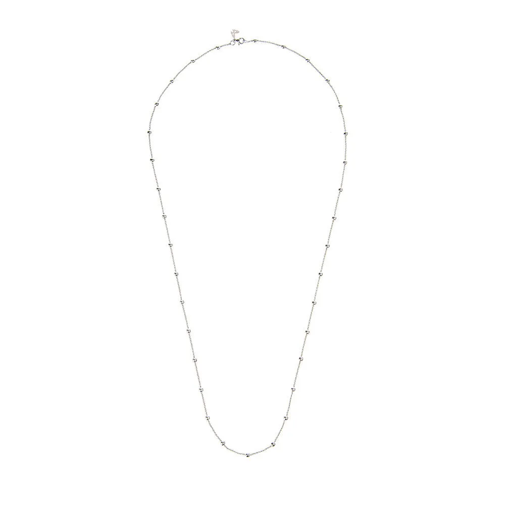 Silver Long Rio Necklace