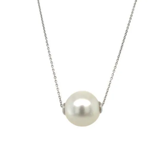 Sliding Pearl Necklace