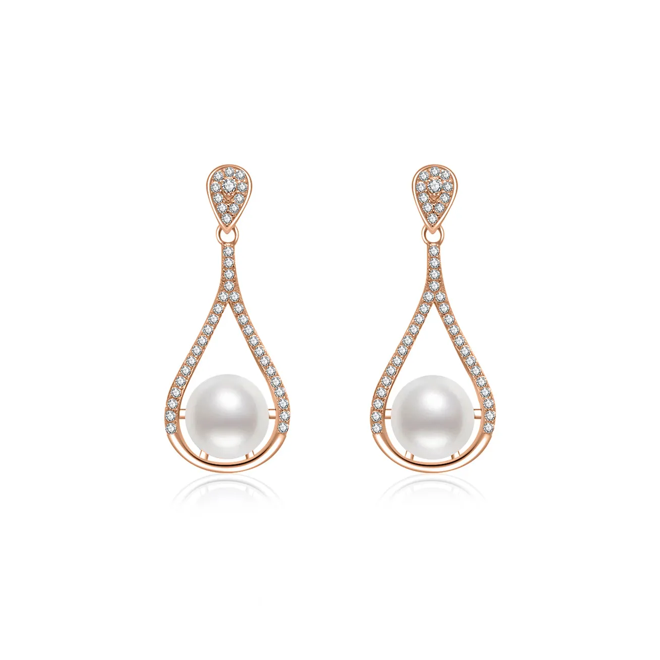 Top Grade Freshwater Pearl Earrings WE00729