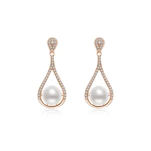 Top Grade Freshwater Pearl Earrings WE00729