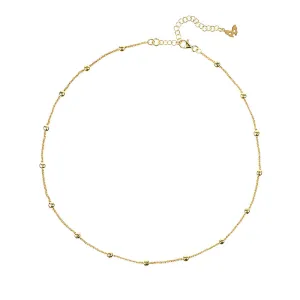 Yellow Gold Collar Necklace