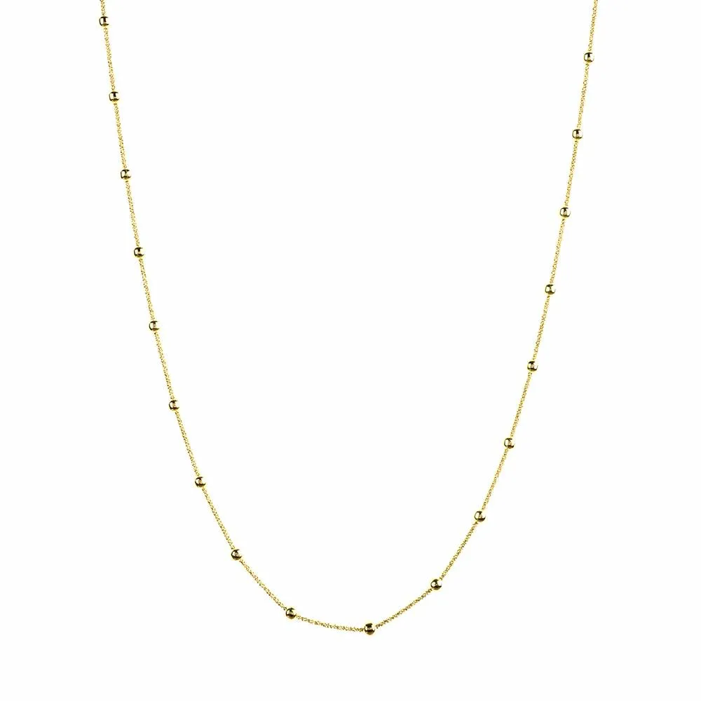 Yellow Gold Long Rio Necklace