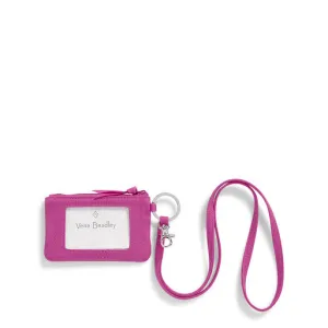 Zip ID Lanyard - Rich Orchid